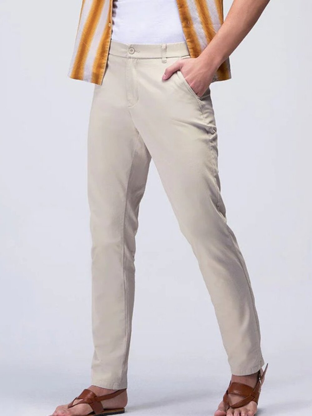 Eubi Sandy Tan 32" All Day Chino Pants